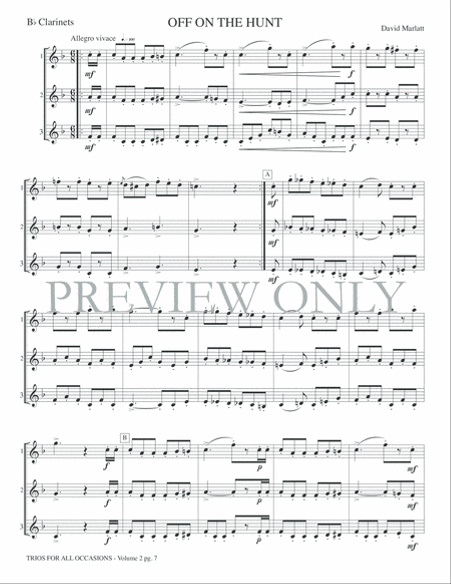 Trios for All Occasions, Volume 2 Small Ensemble scores gallery preview page 9