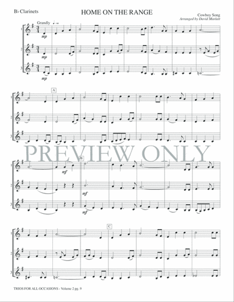 Trios for All Occasions, Volume 2 Small Ensemble scores gallery preview page 11