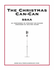 The Christmas Can-Can (as performed by Straight No Chaser) - SSAA