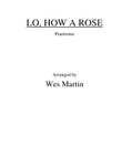 Lo, How a Rose