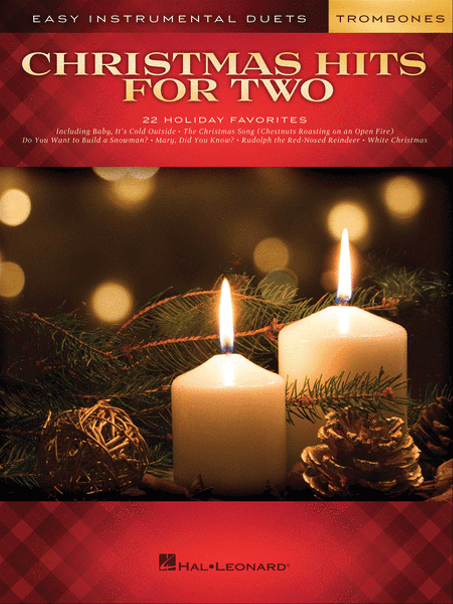 Christmas Hits for Two Trombones Trombone Duet scores gallery preview page 1