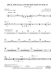 Deck the Halls with Boughs of Holly (A Merry Fugue) - Percussion 1