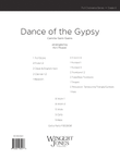 Dance of the Gypsy (Score)