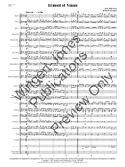 Transit Of Venus (Score) Concert Band scores gallery preview page 4
