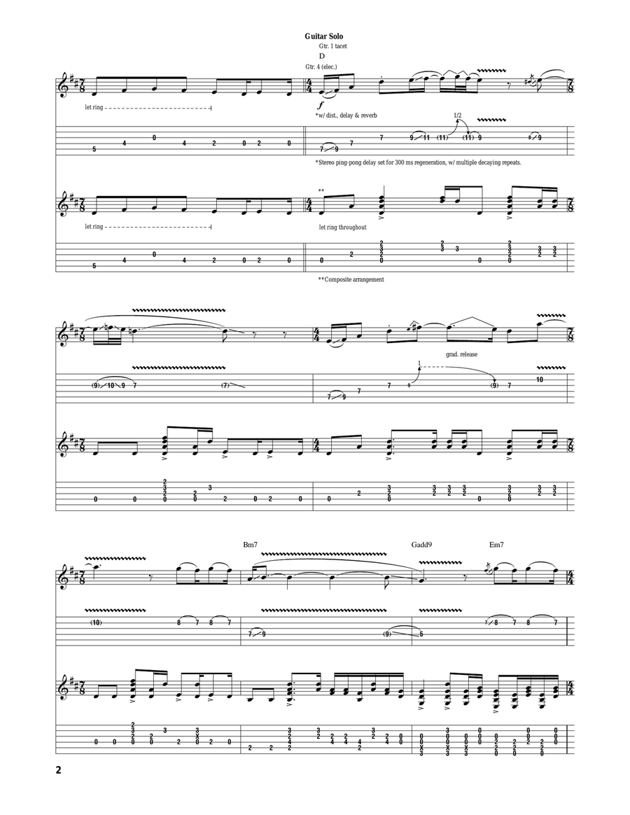 A Savior In The Square Acoustic Guitar scores gallery preview page 2
