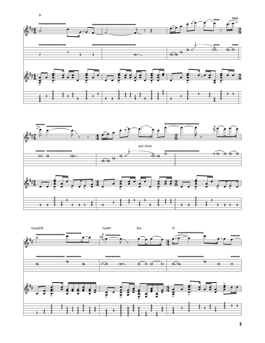 A Savior In The Square Acoustic Guitar scores gallery preview page 3