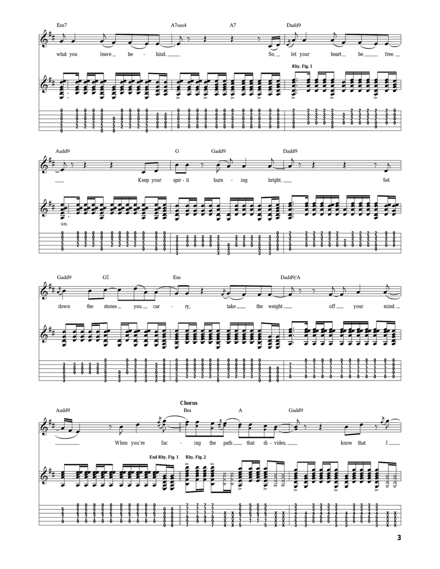 When Your Time Has Come When Your Time Has Come Acoustic Guitar scores gallery preview page 3