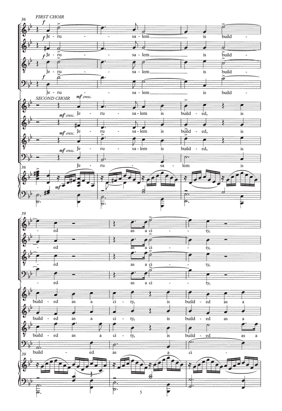 I Was Glad When They Said Unto Me Piano, Vocal, Guitar scores gallery preview page 5