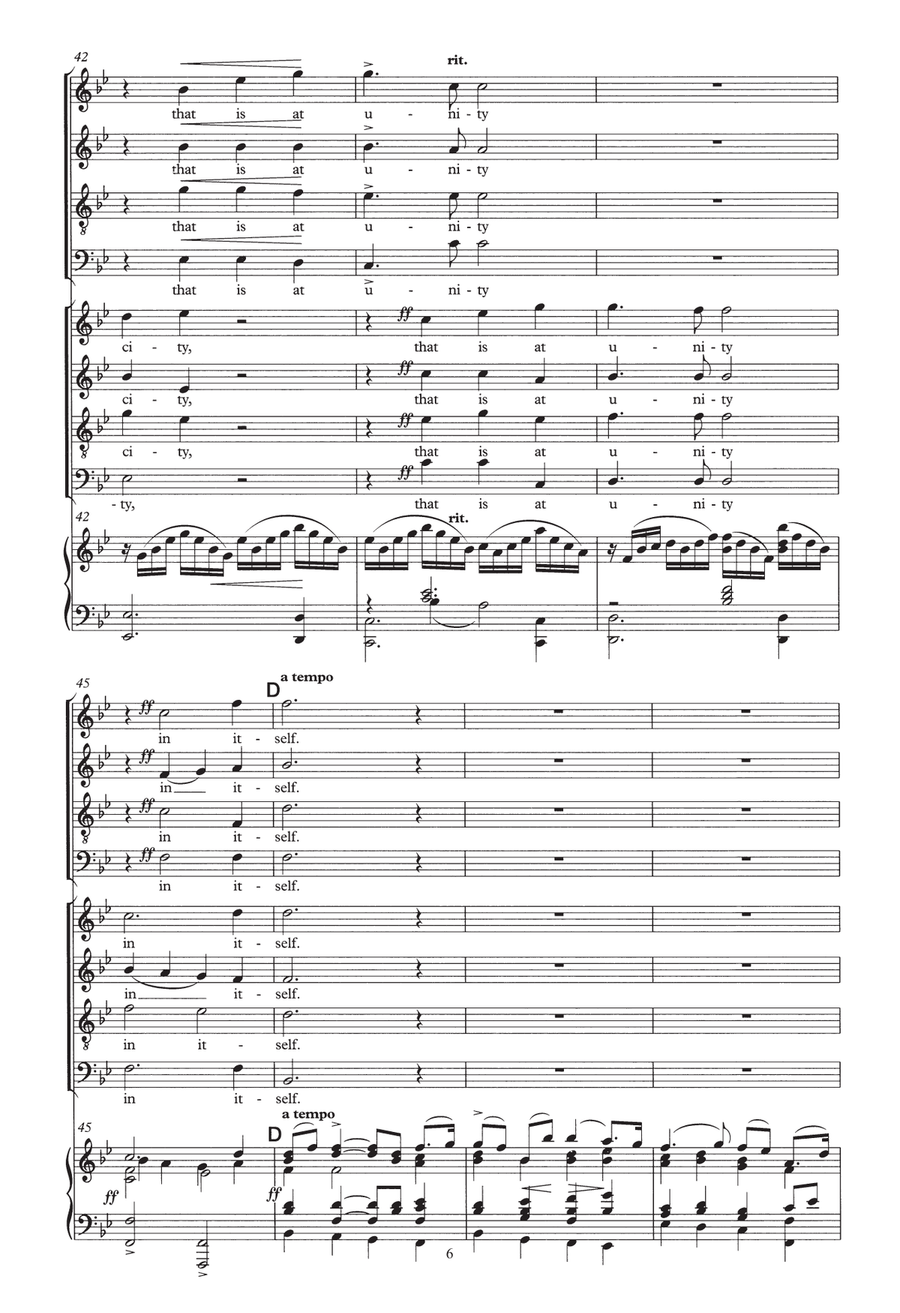 I Was Glad When They Said Unto Me Piano, Vocal, Guitar scores gallery preview page 6