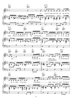 Dans Mon Paris (Swing Manouche Version) Piano, Vocal, Guitar scores gallery preview page 3