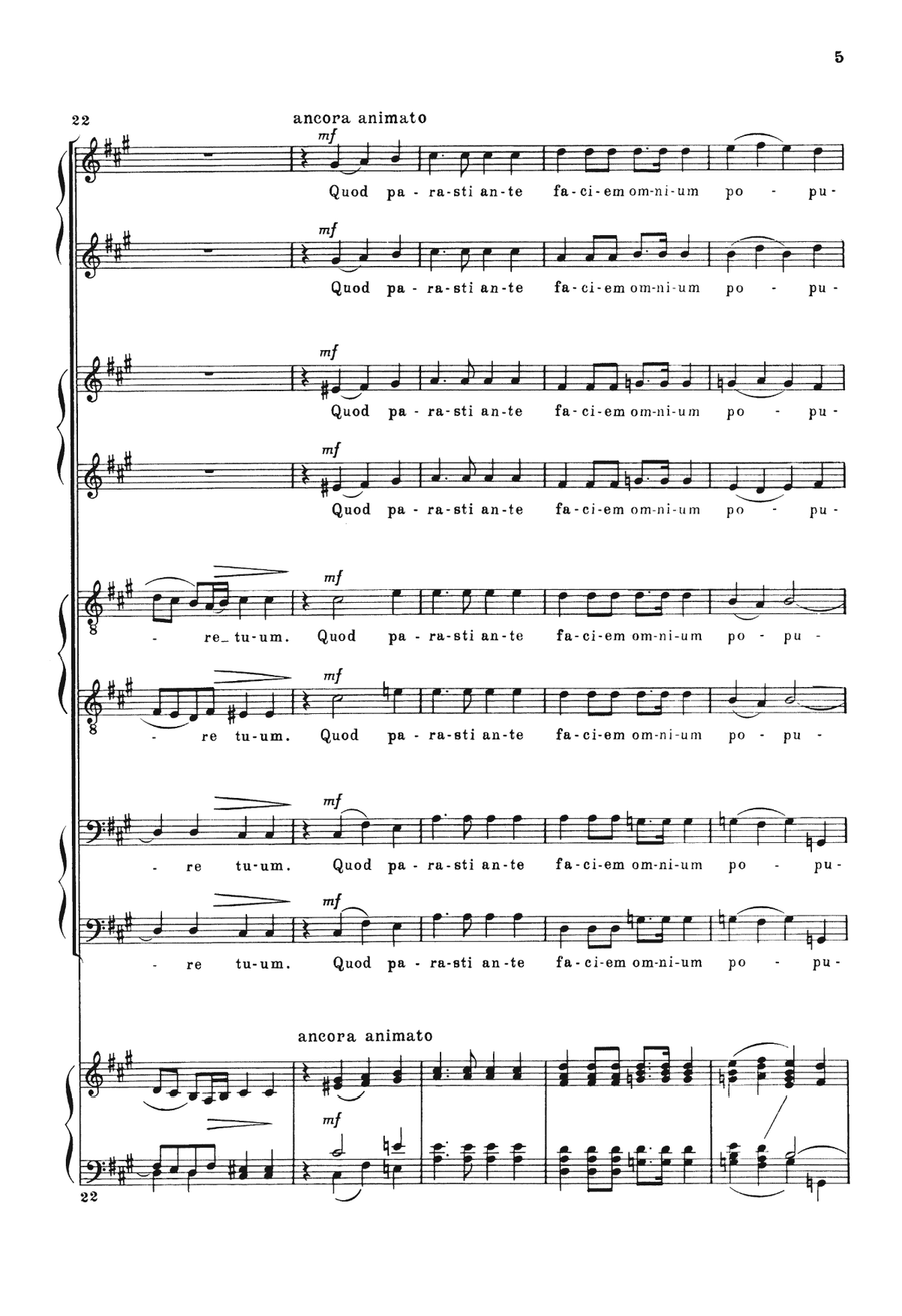 Nunc Dimittis Nunc Dimittis Piano, Vocal, Guitar scores gallery preview page 5