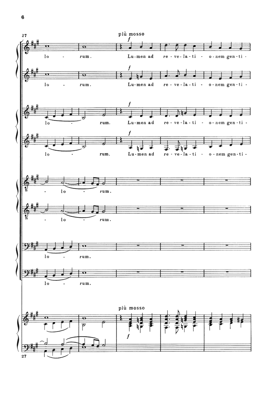 Nunc Dimittis Nunc Dimittis Piano, Vocal, Guitar scores gallery preview page 6
