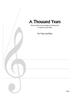 A Thousand Years