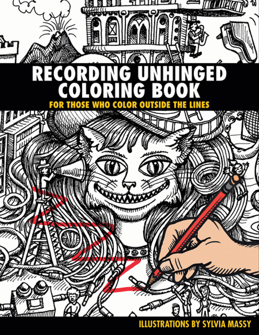 Recording Unhinged Coloring Book Collection / Songbook scores gallery preview page 1