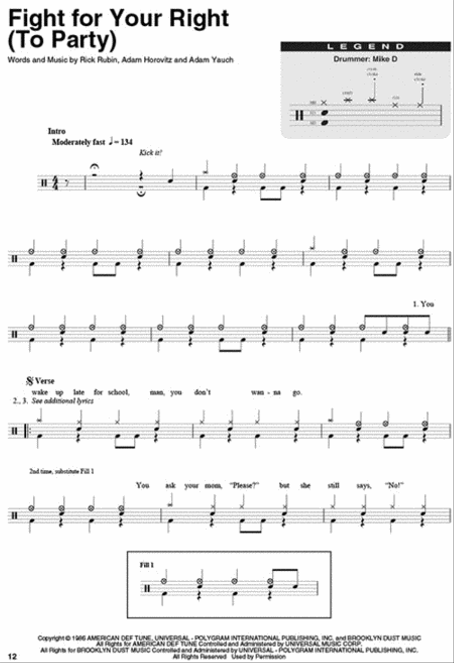 Easy Rock Songs Easy Rock Songs Percussion scores gallery preview page 3