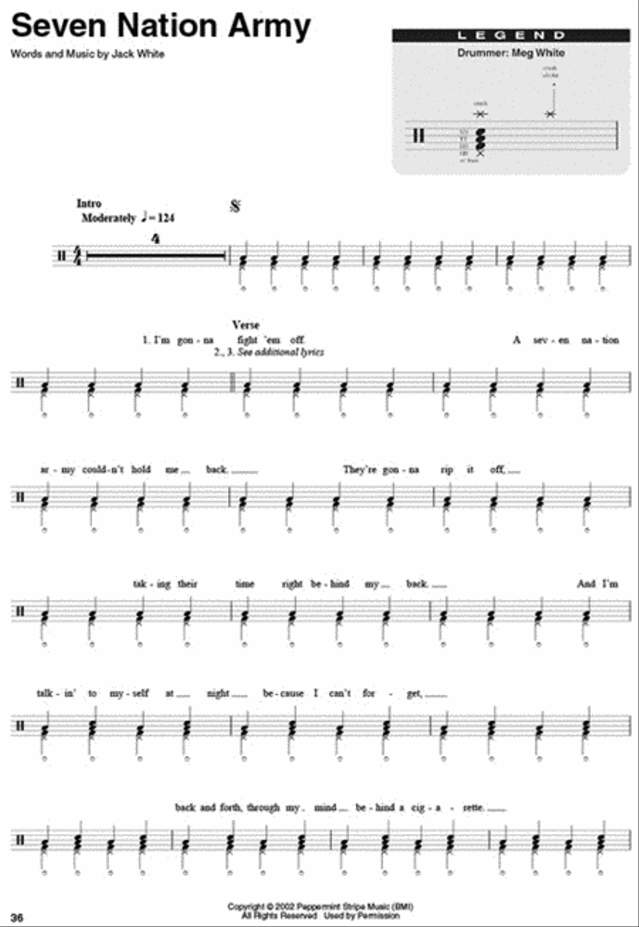 Easy Rock Songs Easy Rock Songs Percussion scores gallery preview page 4