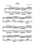 Etude in D-flat Major