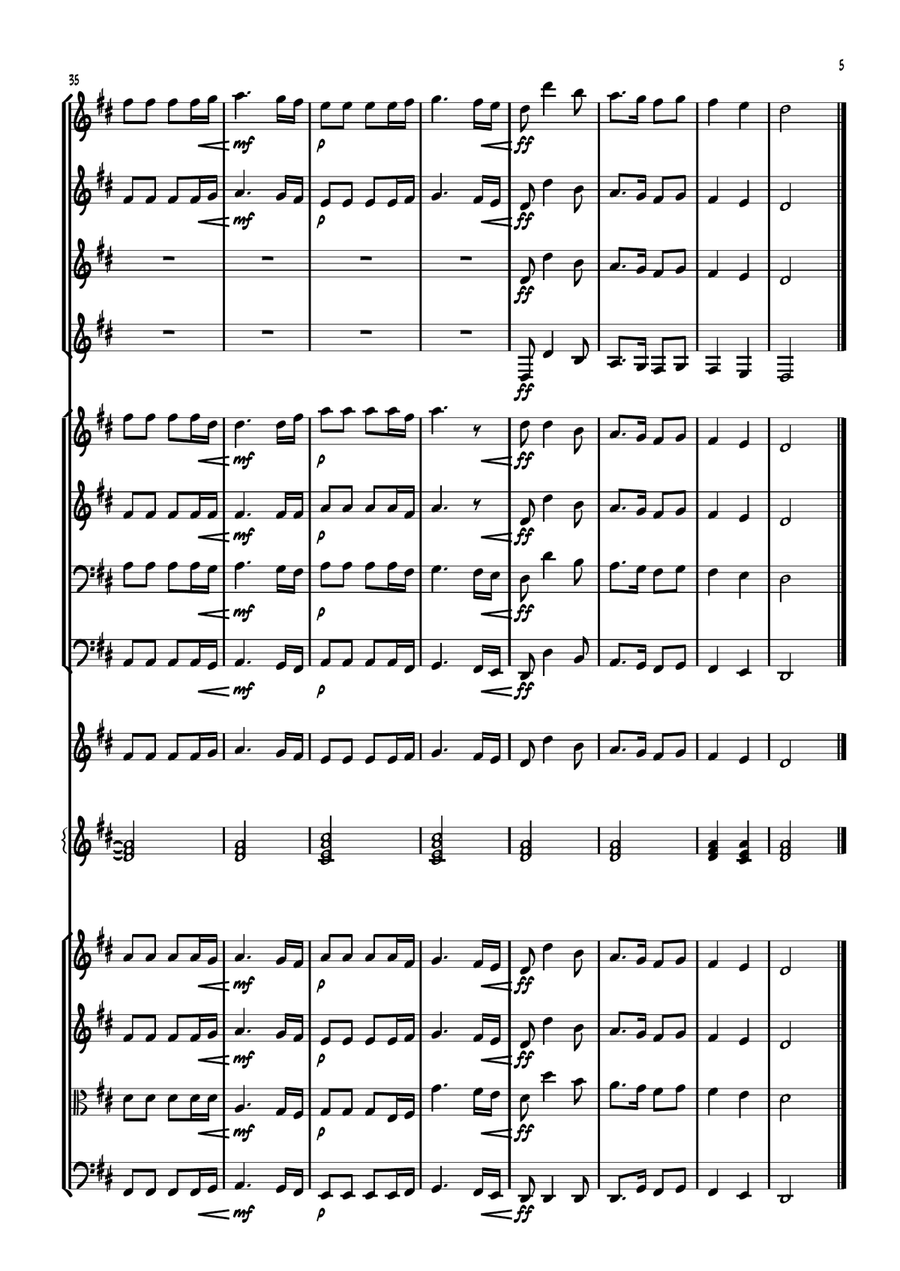 Joy To The World Joy To The World Unison Choir scores gallery preview page 5