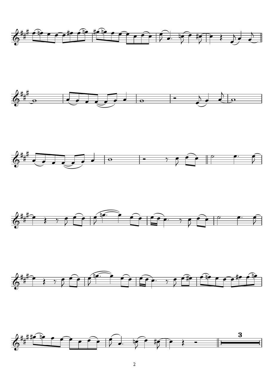 A Hard Day's Night A Hard Day's Night Trumpet Solo scores gallery preview page 2
