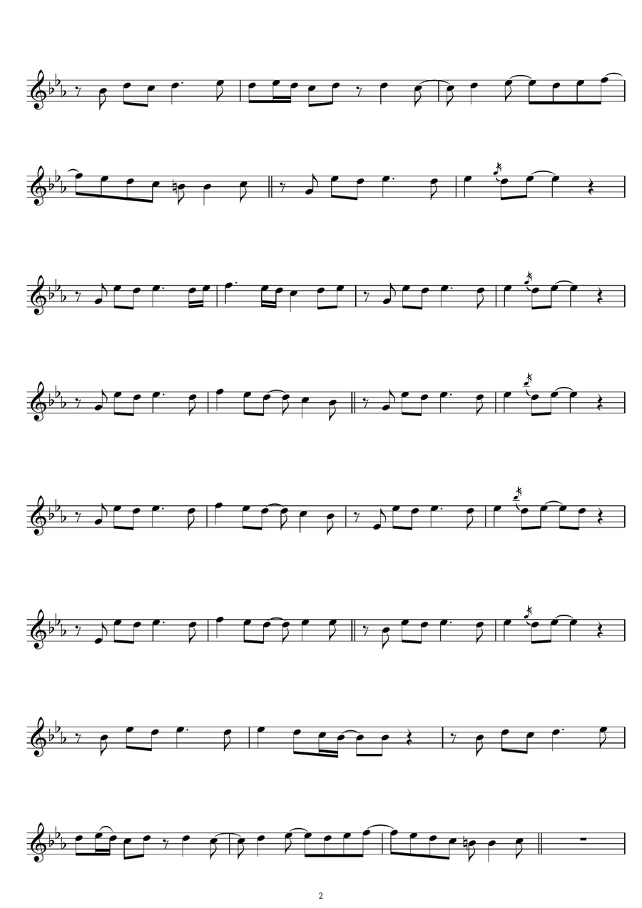 Desert Rose Desert Rose Violin Solo scores gallery preview page 2