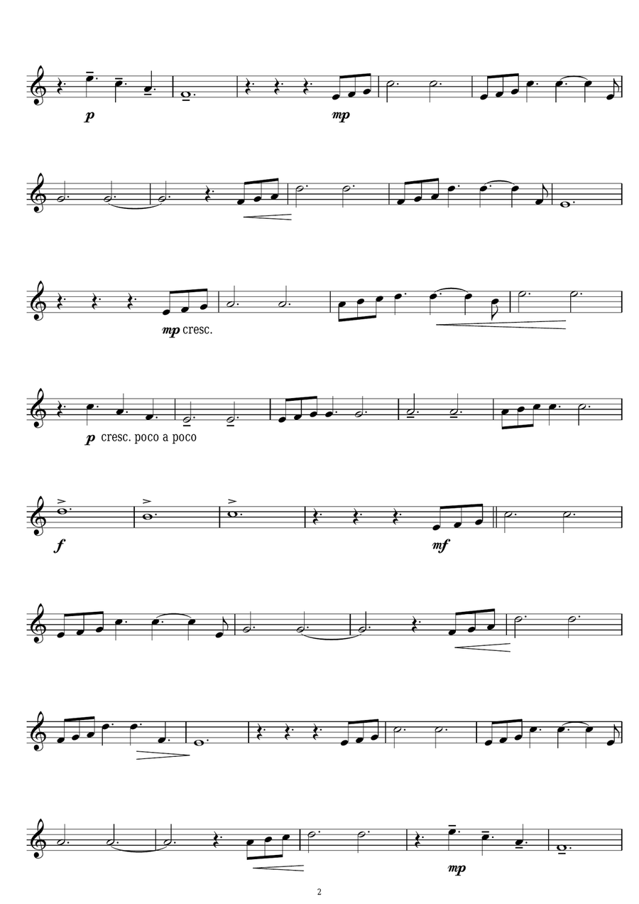 Getting To Know You (from The King And I) Tenor Saxophone scores gallery preview page 2