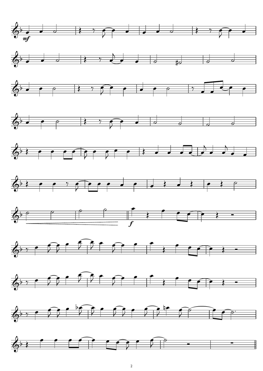 Reach Reach Violin Solo scores gallery preview page 2