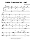 There Is No Greater Love (arr. Brent Edstrom)