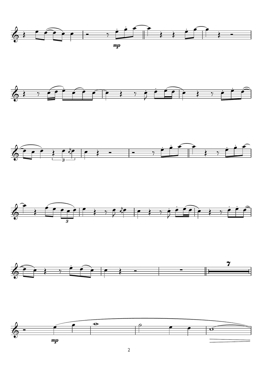 Stand By Me Stand By Me Tenor Saxophone scores gallery preview page 2