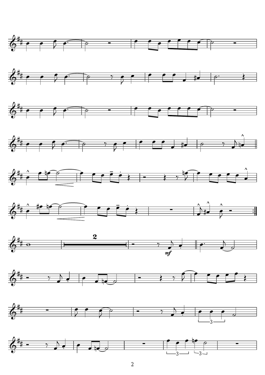 Zoot Suit Riot Zoot Suit Riot Tenor Saxophone scores gallery preview page 2