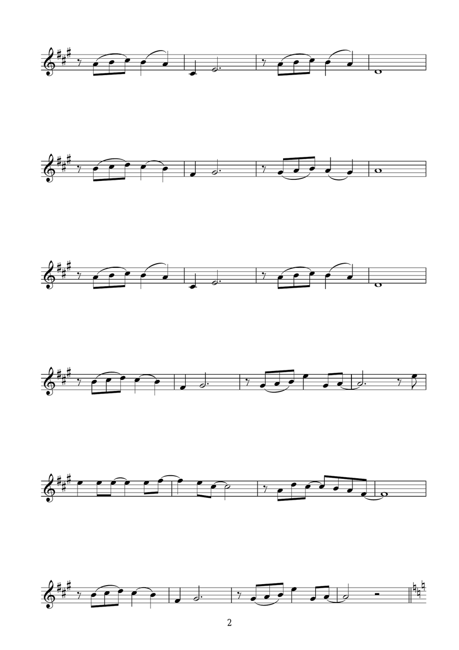 No Matter What (from Whistle Down The Wind) Violin Solo scores gallery preview page 2