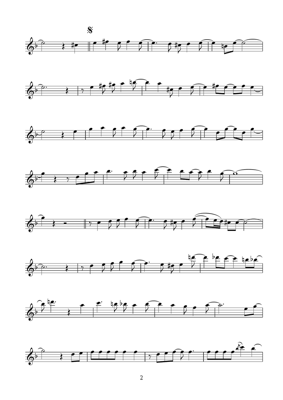 Desafinado (Slightly Out Of Tune) Tenor Saxophone scores gallery preview page 2