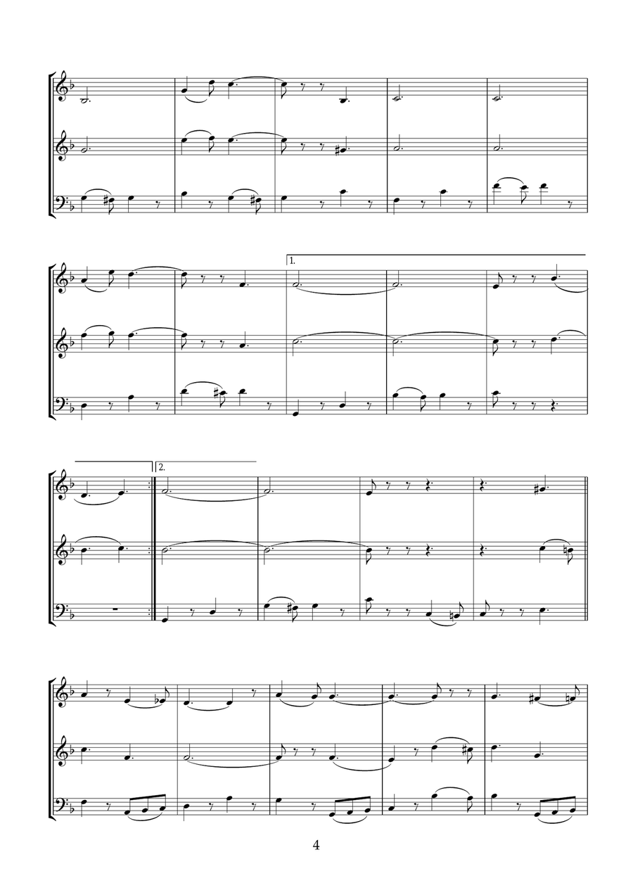 Consider Yourself (from Oliver!) Violin Solo scores gallery preview page 4