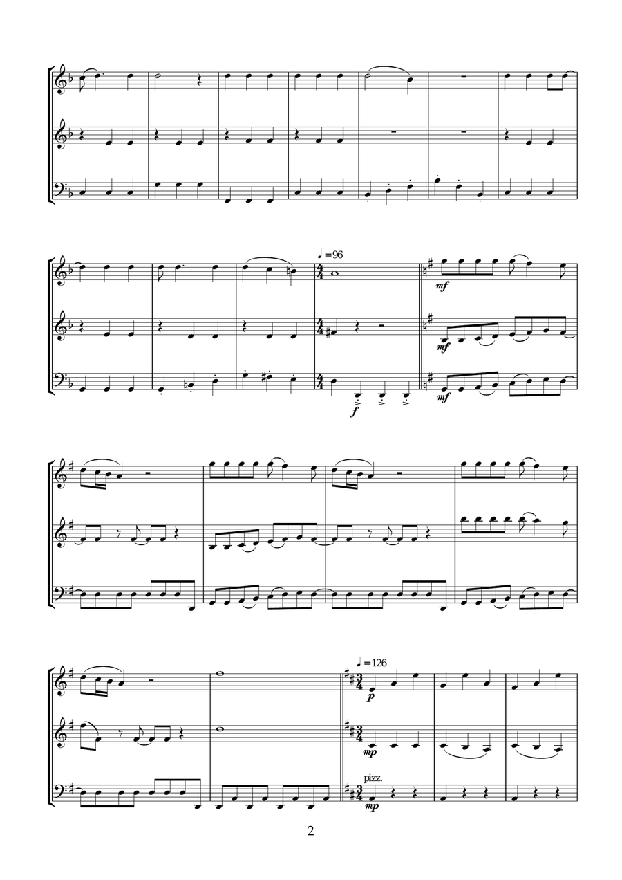 Lucy In The Sky With Diamonds Violin Solo scores gallery preview page 2