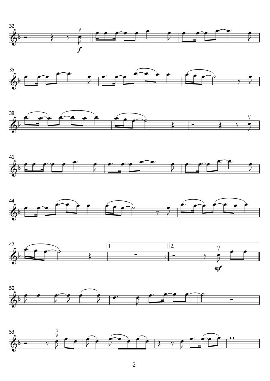 Story Of My Life Story Of My Life Violin Solo scores gallery preview page 2
