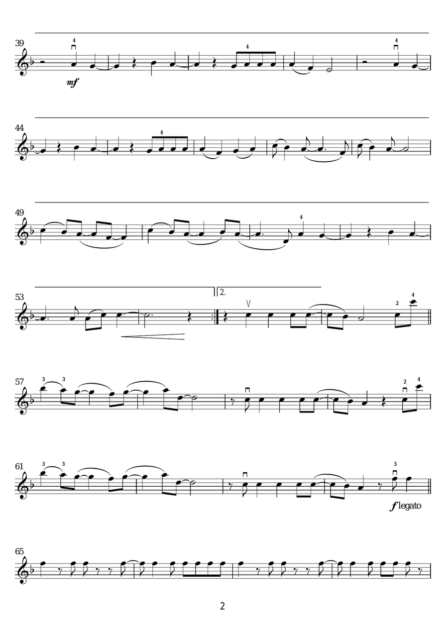 Right Place Right Time Right Place Right Time Violin Solo scores gallery preview page 2