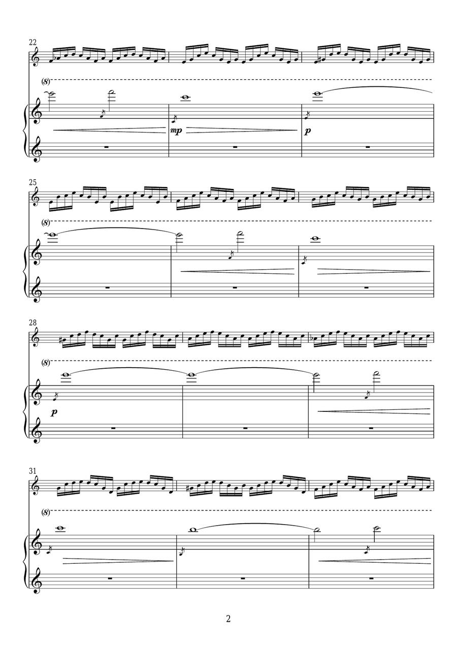 November November Violin Solo scores gallery preview page 2