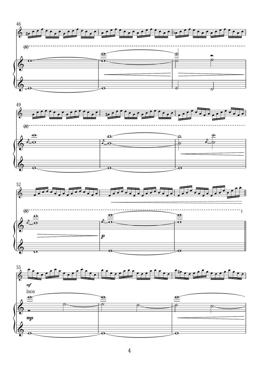 November November Violin Solo scores gallery preview page 4