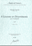 6 Lessons or Divertiments op.4 (London, [1761])