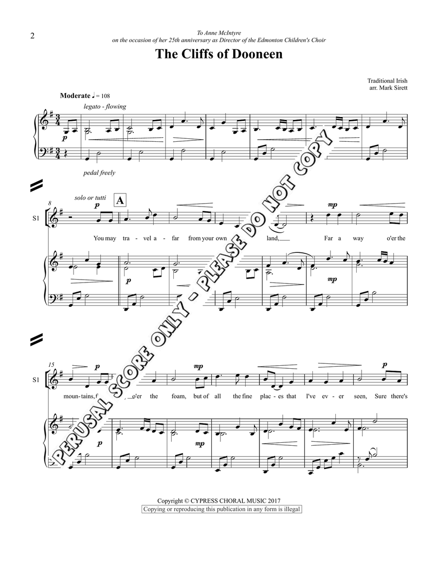 Cliffs Of Dooneen Cliffs Of Dooneen SSAA scores gallery preview page 2