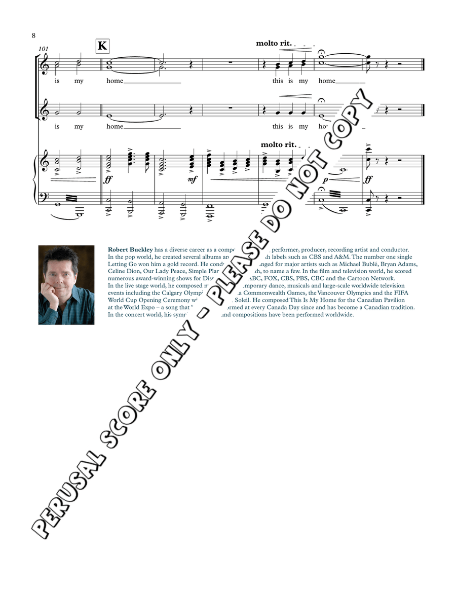 This Is My Home This Is My Home SSA scores gallery preview page 8