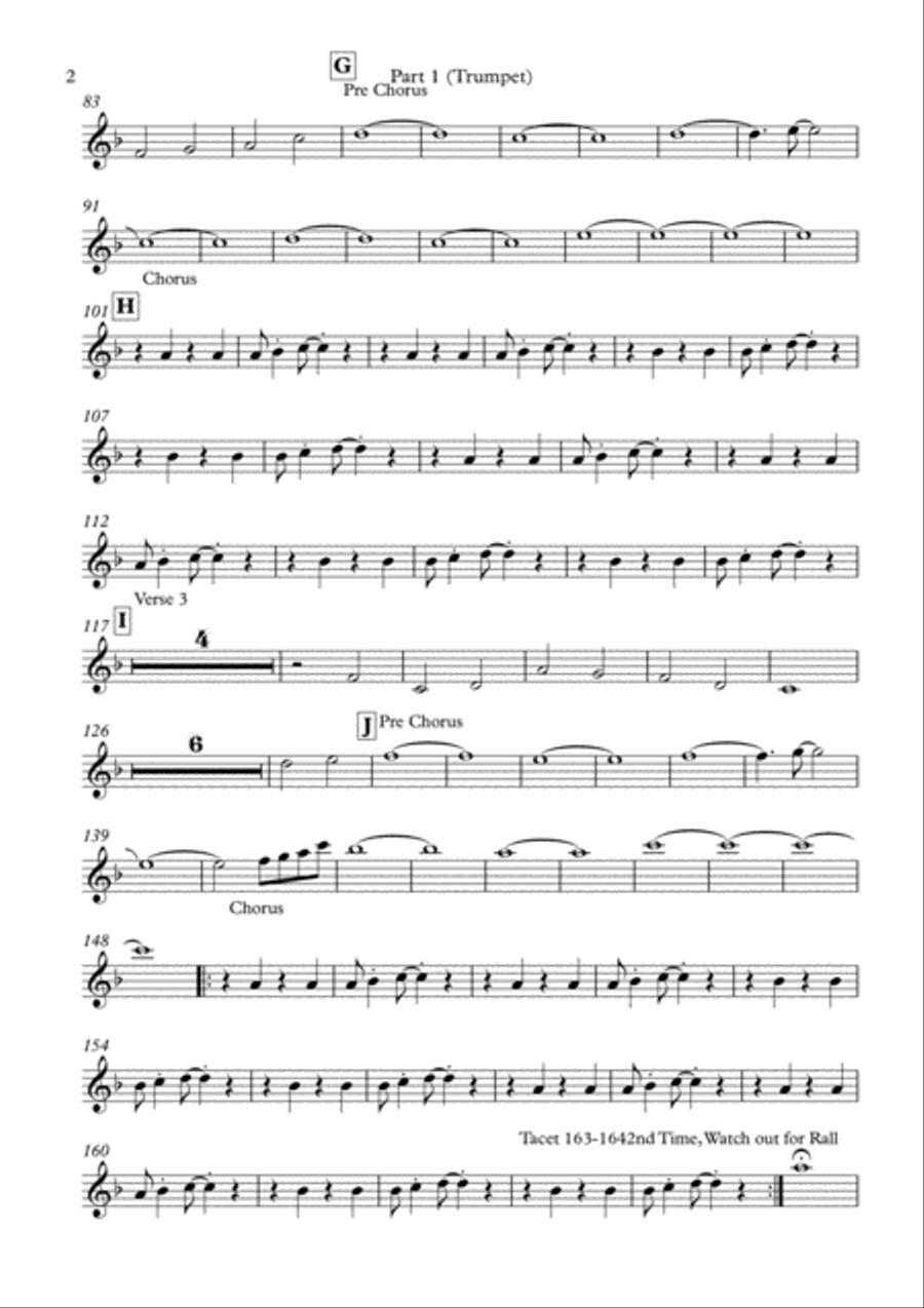 Valerie Tenor Saxophone scores gallery preview page 2