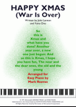 Happy Xmas (War Is Over)