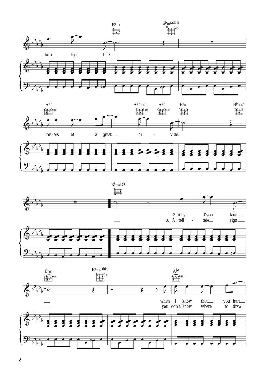 Nothing In My Way Nothing In My Way Violin Solo scores gallery preview page 2