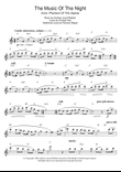 The Music Of The Night (from The Phantom Of The Opera)
