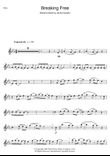 Breaking Free (from High School Musical)