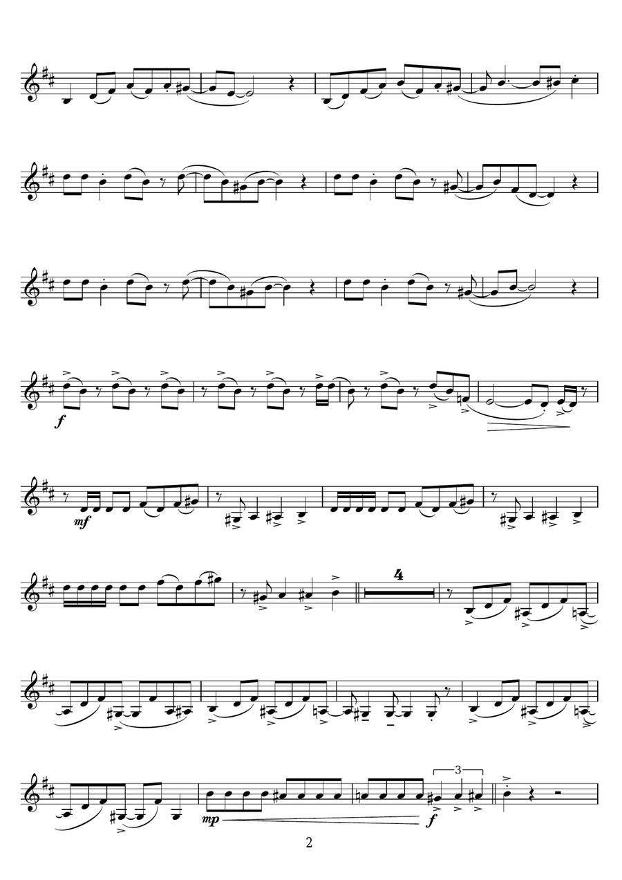 Oye Como Va Oye Como Va Trumpet Solo scores gallery preview page 2