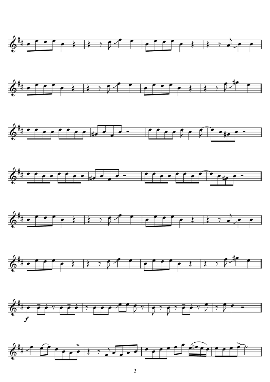 Oye Como Va Oye Como Va Tenor Saxophone scores gallery preview page 2