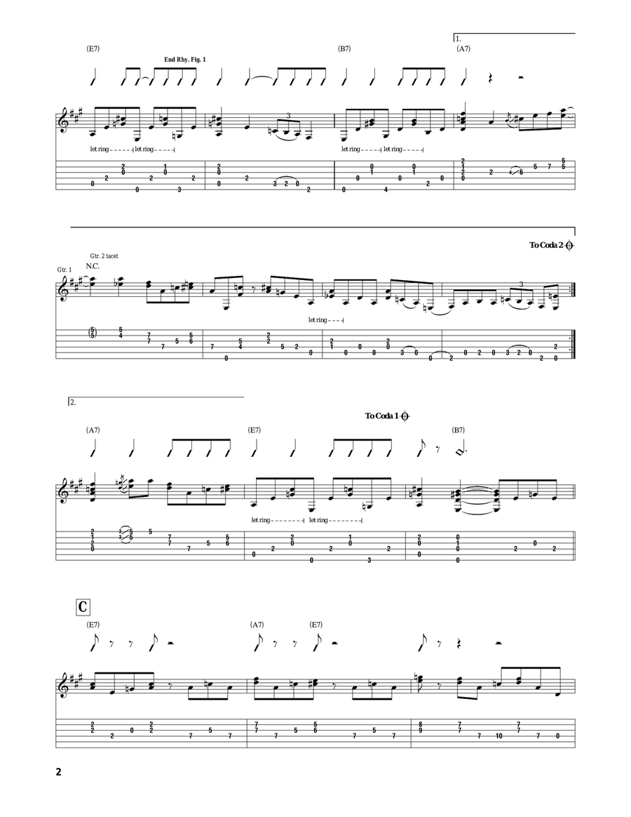 The Claw The Claw Acoustic Guitar scores gallery preview page 2