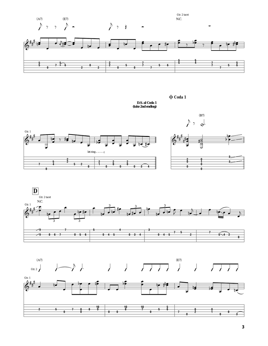 The Claw The Claw Acoustic Guitar scores gallery preview page 3