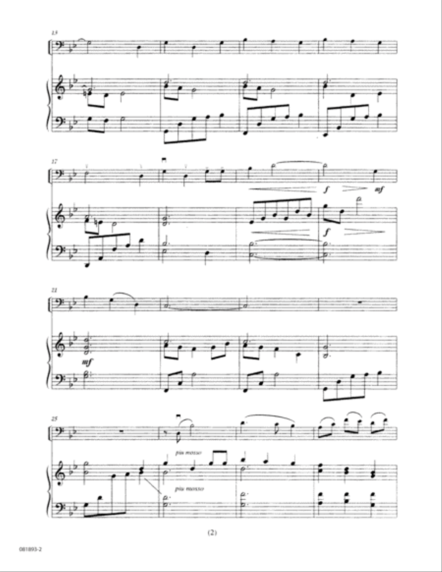 I Wonder As I Wander Viola scores gallery preview page 2